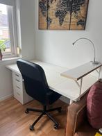 Bureau wit, Huis en Inrichting, Ophalen, Gebruikt, Bureau