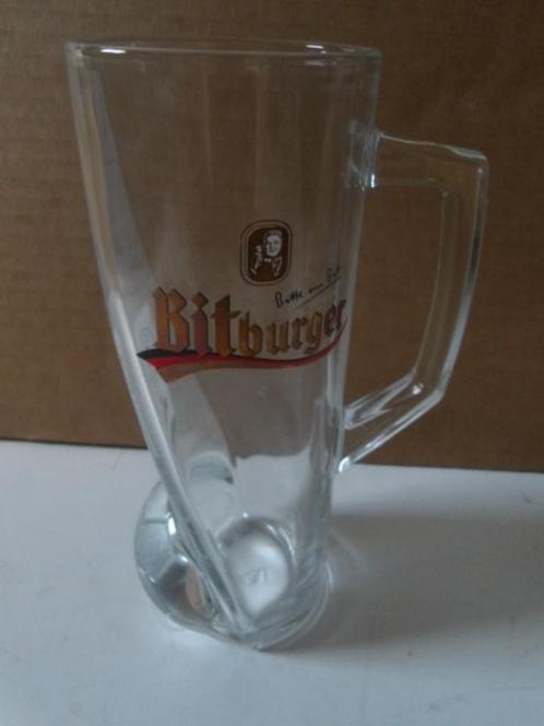 Bitburger bier pul (nr.1)  Glazen 0.5 ltr., Verzamelen, Biermerken, Nieuw, Pul(len), Overige merken, Ophalen of Verzenden
