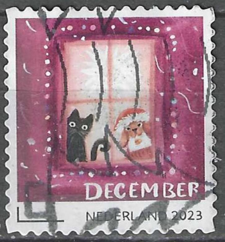 Nederland 2023 - Yvert 4203 - Kerstscenes (ST), Postzegels en Munten, Postzegels | Nederland, Gestempeld, Verzenden
