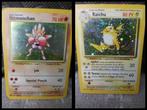 Raichu & Hitmonchan Base holo, Ophalen of Verzenden, Gebruikt, Losse kaart