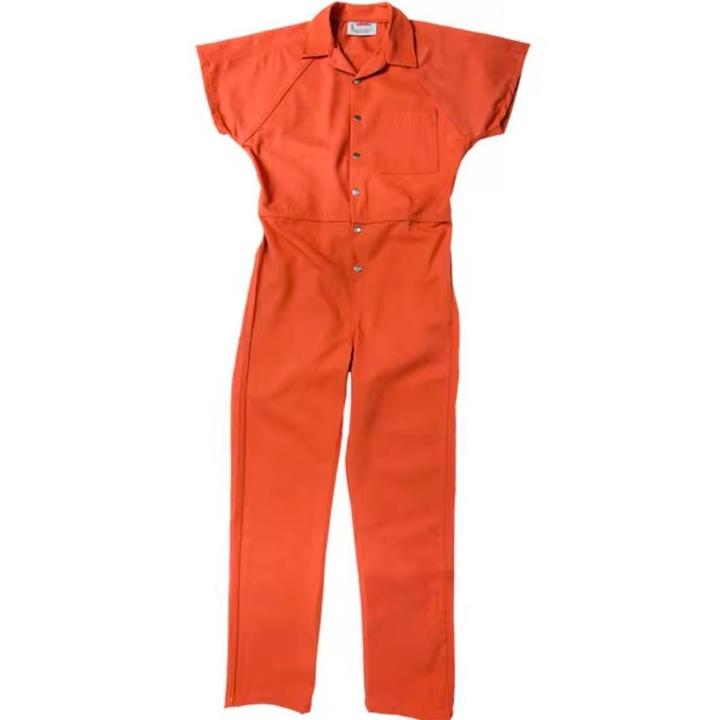 Gevangenis Overall - Uniform (authentiek), Kleding | Heren, Carnavalskleding en Feestkleding, Nieuw, Kleding, Carnaval, Maat 52/54 (L)