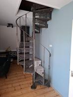 Antieke Gietijzeren Modulaire Wenteltrap Zeer Nette Staat, Doe-het-zelf en Verbouw, Ladders en Trappen, Ophalen, Zo goed als nieuw