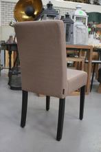 Nieuwe eetkamerstoelen stof zandkleur linnen keukenstoel, Huis en Inrichting, Stoelen, Nieuw, Vijf, Zes of meer stoelen, Stof