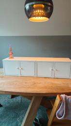 4 ikea kastjes Lixhult 25x25cm metalen lockerkastjes, Ophalen of Verzenden, Gebruikt