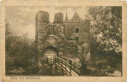 (300-413-001) Santpoort Ruine van Brederode, Verzamelen, Ansichtkaarten | Nederland, Noord-Holland, Verzenden