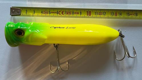 Capture Lures Popper 44 Gram - Nooit Gebruikt, Watersport en Boten, Hengelsport | Roofvissen, Zo goed als nieuw, Ophalen of Verzenden