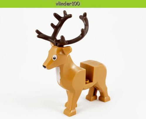 L337 LEGO DIEREN *NIEUW* HERT MET GEWEI MED. NOUGAT, RENDIER, Kinderen en Baby's, Speelgoed | Duplo en Lego, Nieuw, Lego, Losse stenen
