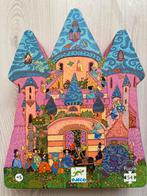 DJECO puzzel Het feeërieke kasteel, vanaf 5 jaar, Ophalen of Verzenden, 10 tot 50 stukjes, Zo goed als nieuw