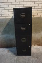 Zwarte ladekast dossierkast archiefkast