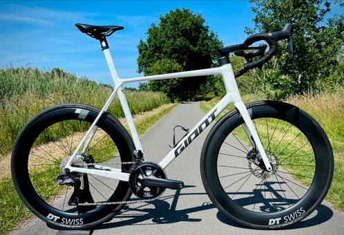 Carbon Giant TCR Advanced SL Ultegra Di2 12s Dubbele PWM XL, Fietsen en Brommers, Fietsen | Racefietsen, Zo goed als nieuw, Heren