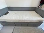 IKEA Hemnes bed grey, from 80x200 to 160x200, Ophalen, Tweepersoons, Zo goed als nieuw, 80 cm