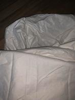 Witte matrasbeschermer waterdicht voor 240/220, Ophalen of Verzenden, Zo goed als nieuw, Tweepersoons, Wit