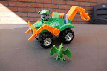 Paw Patrol - Dino Rescue Voertuig, Rocky & dino beschikbaar voor biedingen