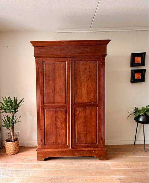 Koloniale Indische Teakhouten Kast 125+ Jaar Oud, Antiek en Kunst, Antiek | Meubels | Kasten, Ophalen