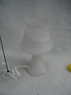 MURANO OPALINE VISTOSI- Mushroom lamp, Huis en Inrichting, Lampen | Tafellampen, Ophalen of Verzenden, Gebruikt, Overige materialen