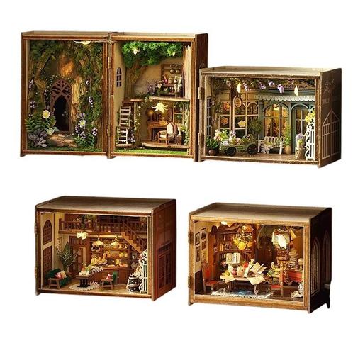 Poppenhuis 3D Meubels en Verlichting - Houten Handwerk, Hobby en Vrije tijd, Denksport en Puzzels, Nieuw, Verzenden