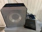 Crunch car audio Subwoofer 12' inch incl 500watt Versterker, Auto diversen, Autospeakers, Ophalen, Zo goed als nieuw