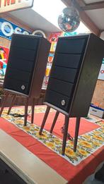 Vintage luidsprekers op poten, Gebruikt, Minder dan 60 watt, Front, Rear of Stereo speakers, Ophalen
