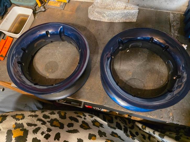 Malaguti firefox f15 wiel kappen, Fietsen en Brommers, Brommeronderdelen | Scooters, Zo goed als nieuw, Overige merken, Overige typen