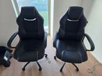2x bureau stoelen te koop, Huis en Inrichting, Bureaustoelen, Ophalen, Zo goed als nieuw, Zwart