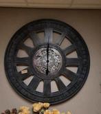 Grote klok met draaiande radertjes, Ophalen, Wandklok, Nieuw, Nn