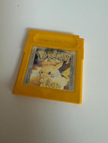  Pokémon Yellow – Beleef het avontuur opnieuw met Pikachu!  beschikbaar voor biedingen