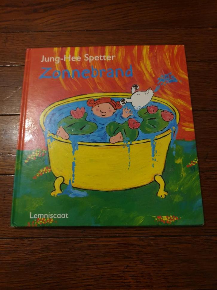 Jung-Hee Spetter - Zonnebrand, Boeken, Prentenboeken en Plaatjesalbums, Zo goed als nieuw, Ophalen of Verzenden