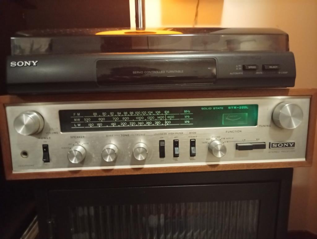 Vintage Sony STR-222L werkend, Ophalen of Verzenden, Gebruikt, Sony