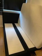 Boxspring 120 cm - Ideaal voor kleine ruimtes!, Huis en Inrichting, Slaapkamer | Bedden, Ophalen, Gebruikt, Zwart, Twijfelaar