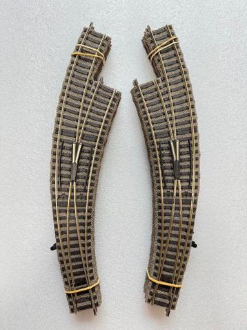Fleischmann Profi Rails, wissels 6142 (L+R) 12,50 per paar beschikbaar voor biedingen
