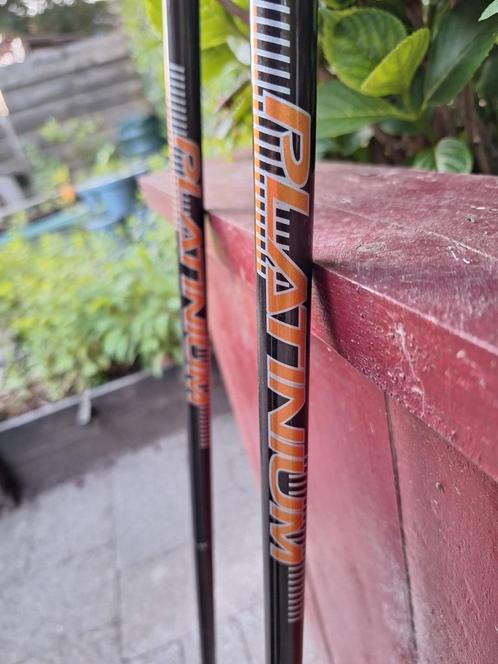 LEKI ultra light carbon wandelstokken 120 cm, Diversen, Wandelstokken, Zo goed als nieuw, Verstelbaar, Ophalen