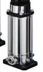 2x verticale meertraps hogedruk Waterpomp met hydrau motor, Ophalen of Verzenden, Gebruikt, Handmatig