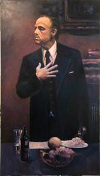 Alex L- The Godfather- Handgeschilderd (100%)- Origineel, Antiek en Kunst, Ophalen of Verzenden