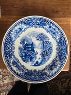 Vintage Blauw Wit Decoratieve Borden, Ophalen of Verzenden
