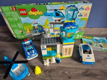 Duplo Politiebureau met Helikopter- Compleet beschikbaar voor biedingen