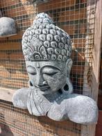 Betonnen Boeddhabeeld voor Tuin of Interieur, Ophalen, Zo goed als nieuw, Beton, Boeddhabeeld
