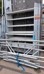 Te koop nette Zelfborgende steiger 8.20 werkhoogte, Ophalen of Verzenden, Zo goed als nieuw, Euroscaffold, Rolsteiger of Kamersteiger