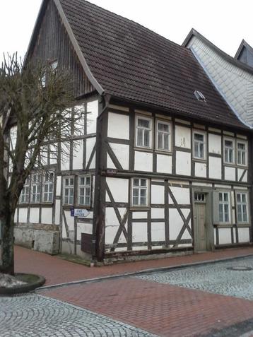 Authentiek vakwerkhuis in Unesco erfgoedstad Stolberg (Harz)
