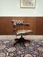 Engelse Chesterfield Captain Chair Bureaustoel, Ophalen