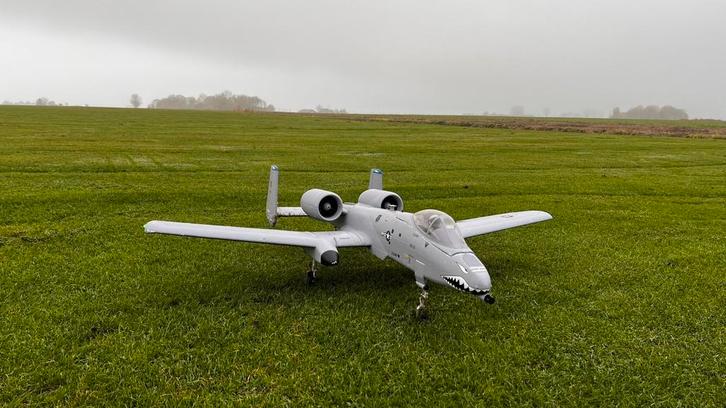 Fms A-10 70mm, Hobby en Vrije tijd, Modelbouw | Radiografisch | Vliegtuigen, Gebruikt, Elektro, RTF (Ready to Fly), Ophalen
