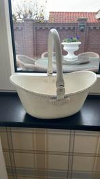 Metalen mand, Tuin en Terras, Bloembakken en Plantenbakken, Ophalen of Verzenden, Zo goed als nieuw, Rond, Minder dan 30 cm