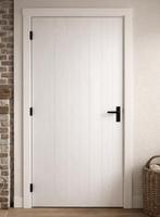 Opgeklampte landelijke binnendeur op maat, Garantie, Timmerwerk of Zaagwerk