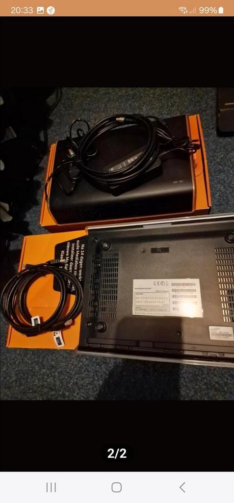 2 x ziggo mediaspelers met hardeschijf kompleet, Audio, Tv en Foto, Decoders en Harddiskrecorders, Zo goed als nieuw, Ophalen of Verzenden