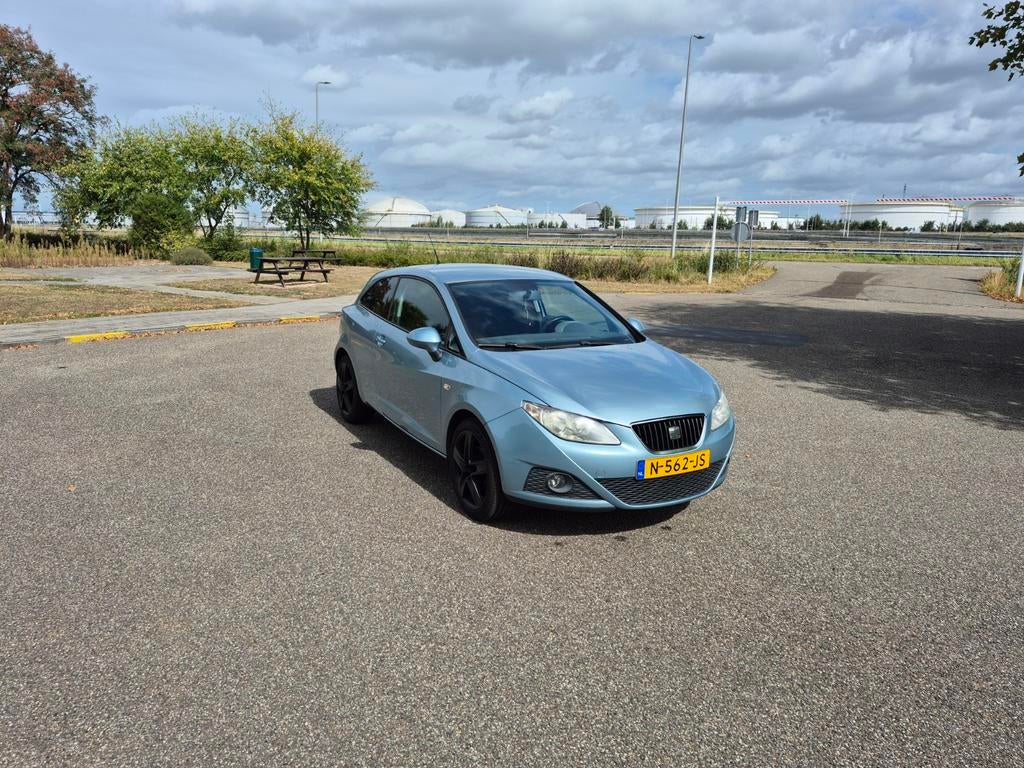 Seat IBIZA 1.4 SC | 2009 | 3 Drs, Auto's, Seat, Voorwielaandrijving, Zwart, 4 cilinders, Blauw