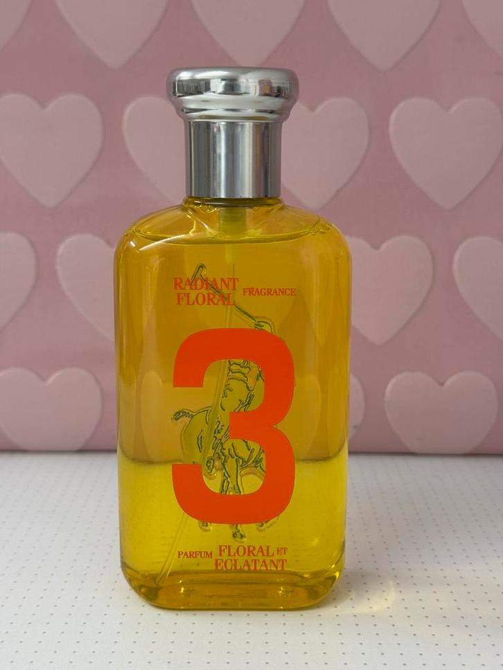 Ralph lauren 3 radiant floral woman 100ml edt discontinued, Sieraden, Tassen en Uiterlijk, Uiterlijk | Parfum, Nieuw, Ophalen of Verzenden