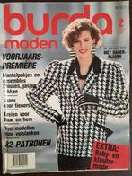 Burda februari 1987 vintage 82 patronen, Hobby en Vrije tijd, Kledingpatronen, Ophalen of Verzenden, Zo goed als nieuw, Vrouw