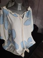 Nieuwe blouse universele maat 38 40 42 44, Mu Mu, Wit, Maat 42/44 (L), Nieuw