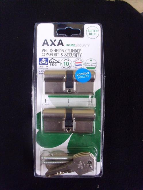 Axa cilinders Comfort Security ( keersleutels)   SKG2  NIEUW, Doe-het-zelf en Verbouw, Hang- en Sluitwerk, Nieuw, Slot, Ophalen of Verzenden