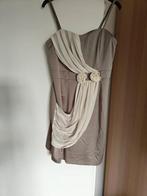 Leuk jurkje maat 42, Beige, Maat 42/44 (L), Ophalen of Verzenden, Zo goed als nieuw