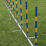 Agility Slalomset 12x Palen Recht Hondensport Behendigheid, Dieren en Toebehoren, Ophalen of Verzenden, Nieuw